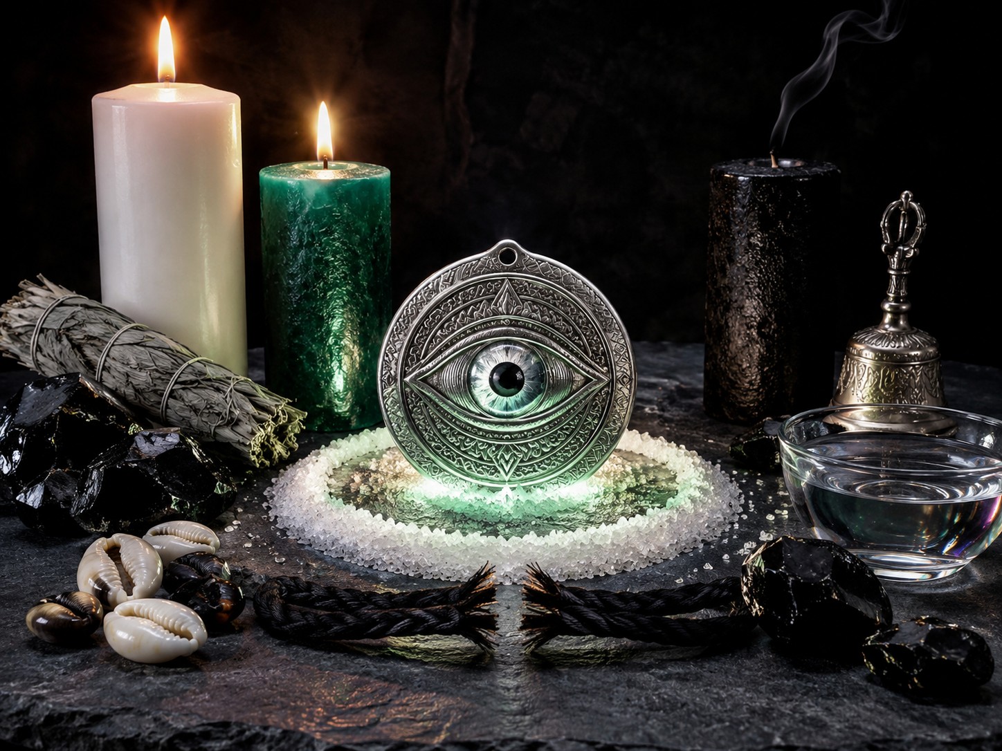 Protection rituals and evil eye cleansing
